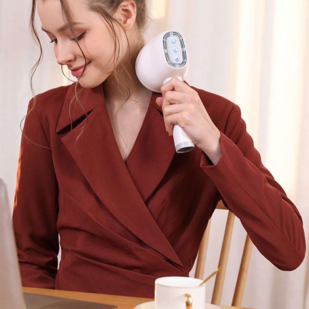 Electric Massage Stick Hammer Handheld Waist Dredging Device