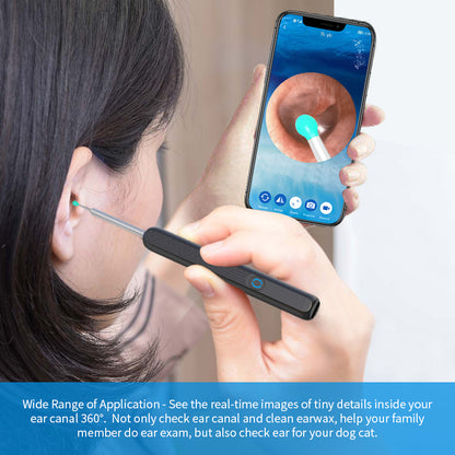 NE3 Ear Cleaner With Camera LED Light Wireless Ear Endoscope Ear Cleaning Kit For I-phone