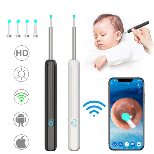 NE3 Ear Cleaner With Camera LED Light Wireless Ear Endoscope Ear Cleaning Kit For I-phone