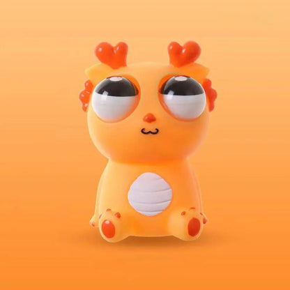 Eyeball Burst Squeeze Toy Eyeball Burst Dragon Cute Staring Dragon Stress Relief Artifact Pinch Toys Kids Stress Relief