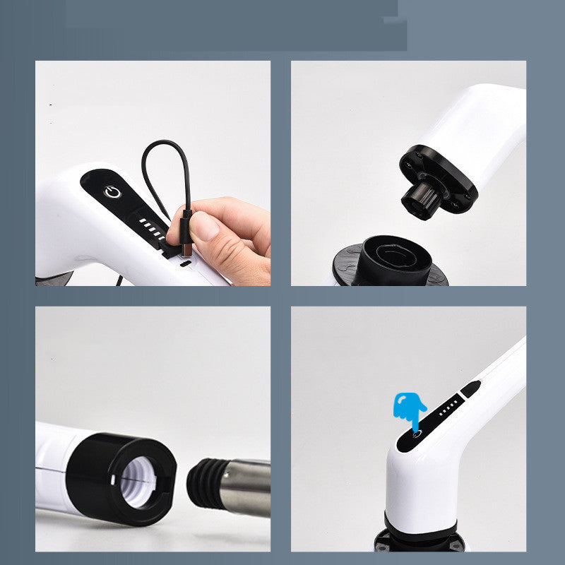 Seven In One Electric Cleaning Brush Multi-functional Hand-held Telescopic