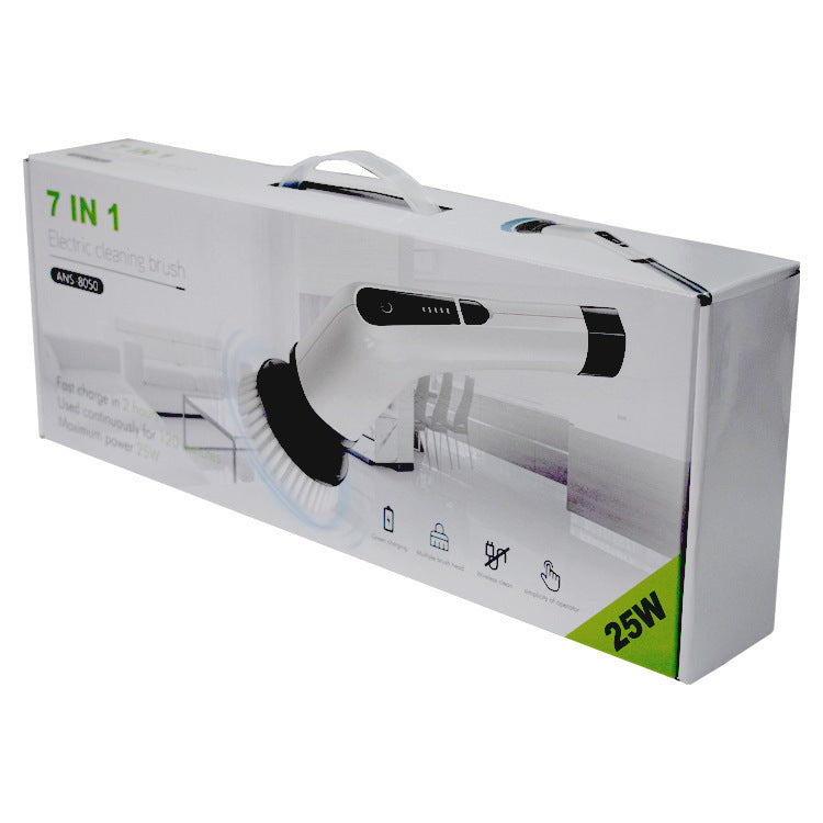 Seven In One Electric Cleaning Brush Multi-functional Hand-held Telescopic