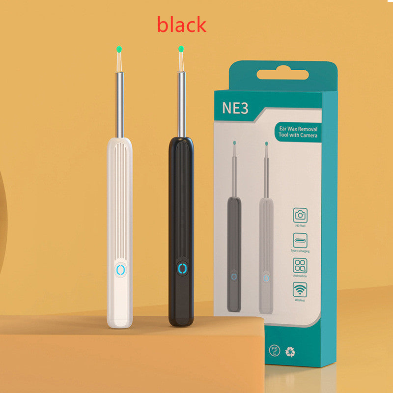 NE3 Ear Cleaner With Camera LED Light Wireless Ear Endoscope Ear Cleaning Kit For I-phone